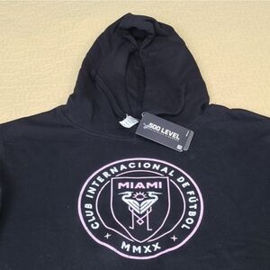 Miami Fc Soccer International futbol club logo soccer hoodie size M